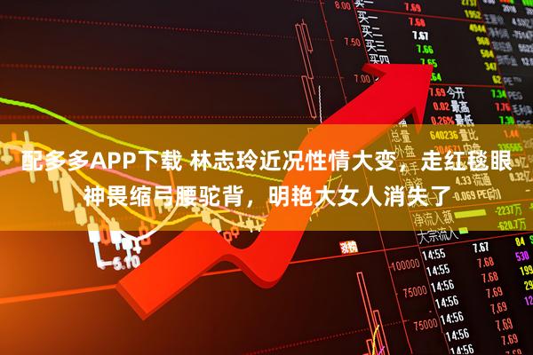 配多多APP下载 林志玲近况性情大变，走红毯眼神畏缩弓腰驼背，明艳大女人消失了